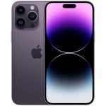 Genuine iPhone 14 Pro Max 128GB 256GB and 512GB front display view with Dynamic Island